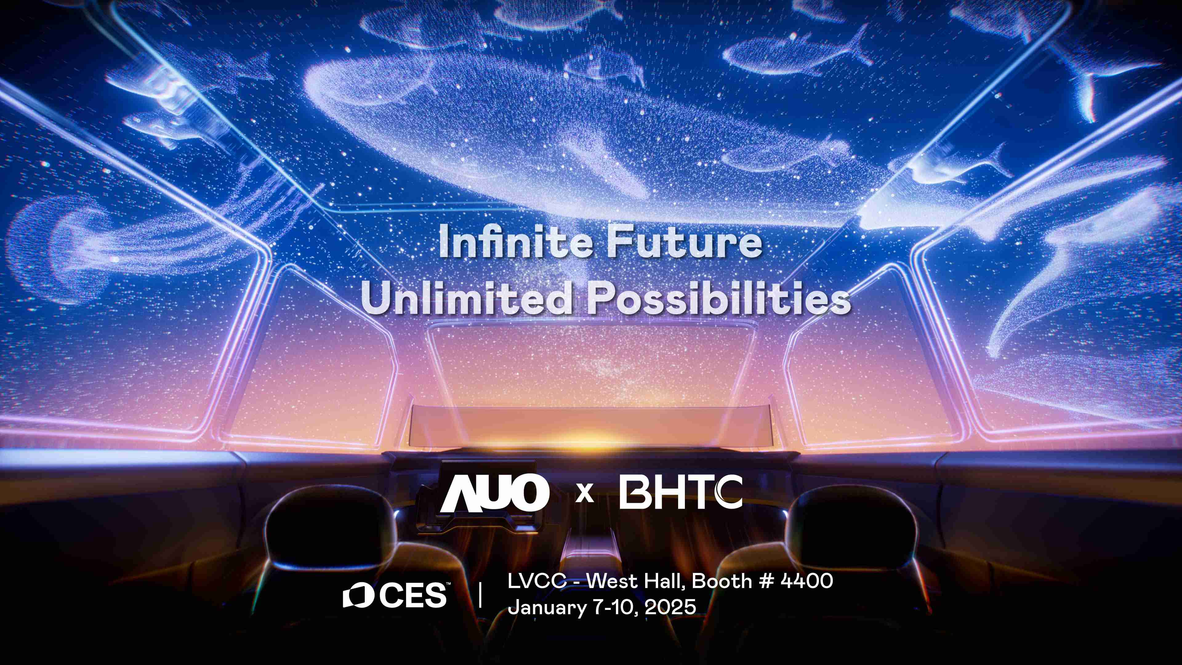 糖果派对以Infinite Future, Unlimited Possibilies为主题，，联合BHTC于CES 2025扩大规模展出